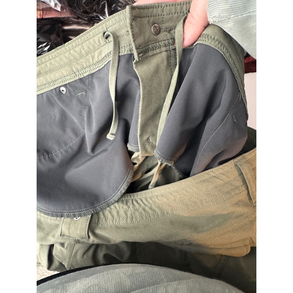 KUHL‎ Womans Freeflex Cargo Shorts Army Green Size 20W - Picture 10 of 10